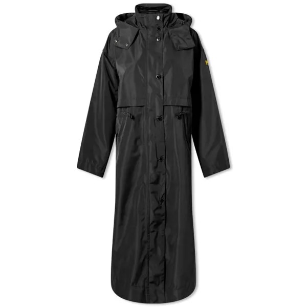 Длинная куртка Barbour International Crossfields, черный