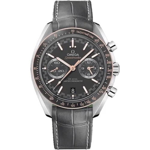 Наручные часы OMEGA Omega Speedmaster 32923445106001, черный, серебряный