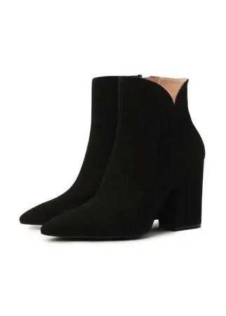 Замшевые ботильоны Vera Stuart Weitzman