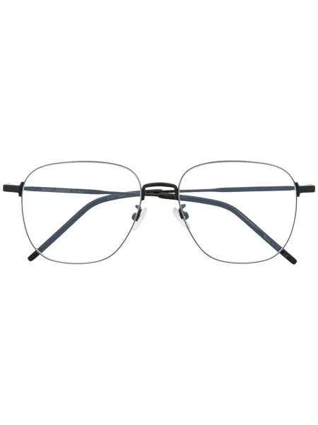 Saint Laurent Eyewear очки Wire в квадратной оправе