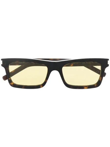 Saint Laurent Eyewear солнцезащитные очки в квадратной оправе