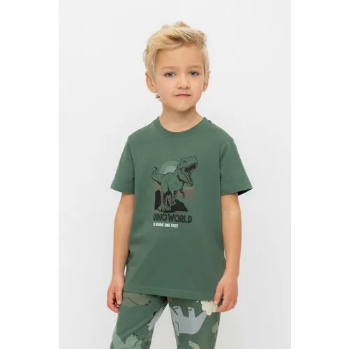 Футболка crockid, размер 56/110, зеленый
