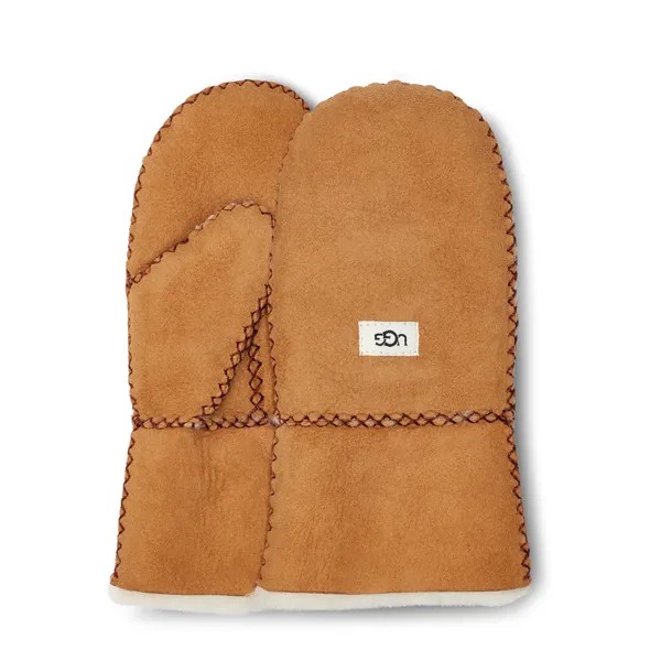 UGG K Sheepskin Mitten W Stitch