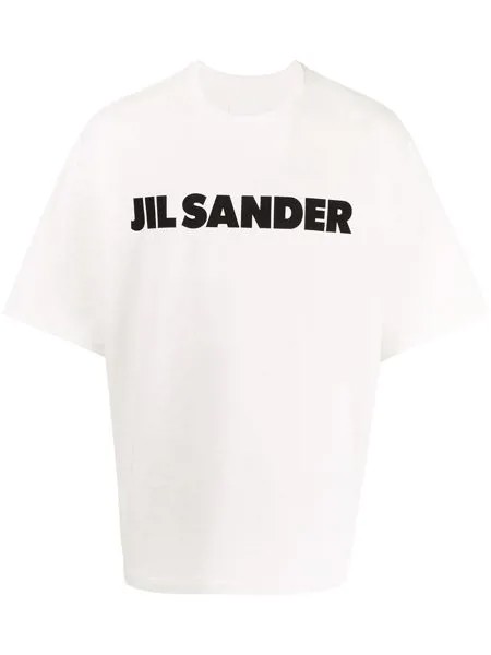 Jil Sander футболка с логотипом