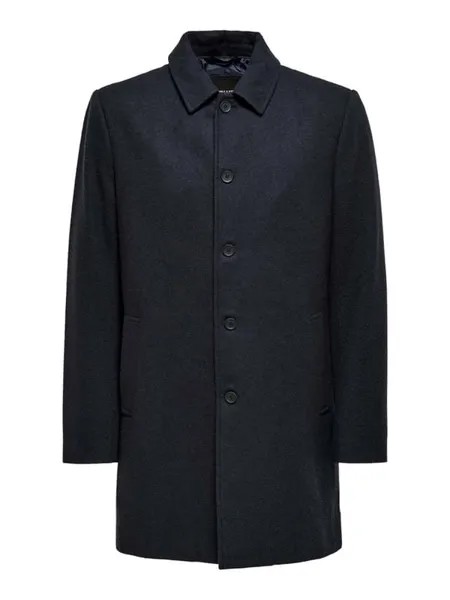 Пальто Maximillian синее Only & Sons, синий