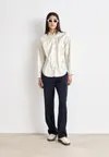Блуза на пуговицах Dkny, желтый
