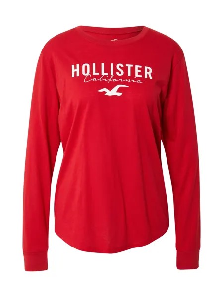 Рубашка Hollister, красный