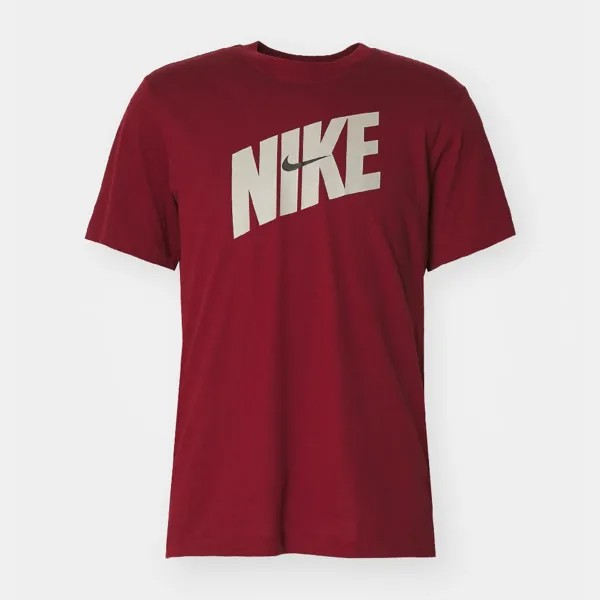 Спортивная футболка Nike Performance Tee Novelty, темно-красный
