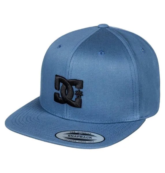 Кепка-бейсболка мужская DC SHOES Snappy Blue Mirage