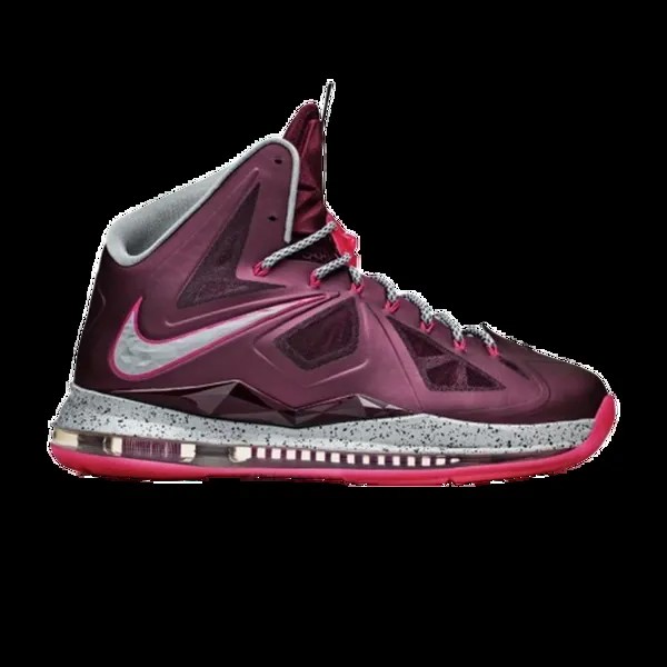 Кроссовки Nike LeBron 10+ Sport Pack 'Crown Jewel' Sample, фиолетовый