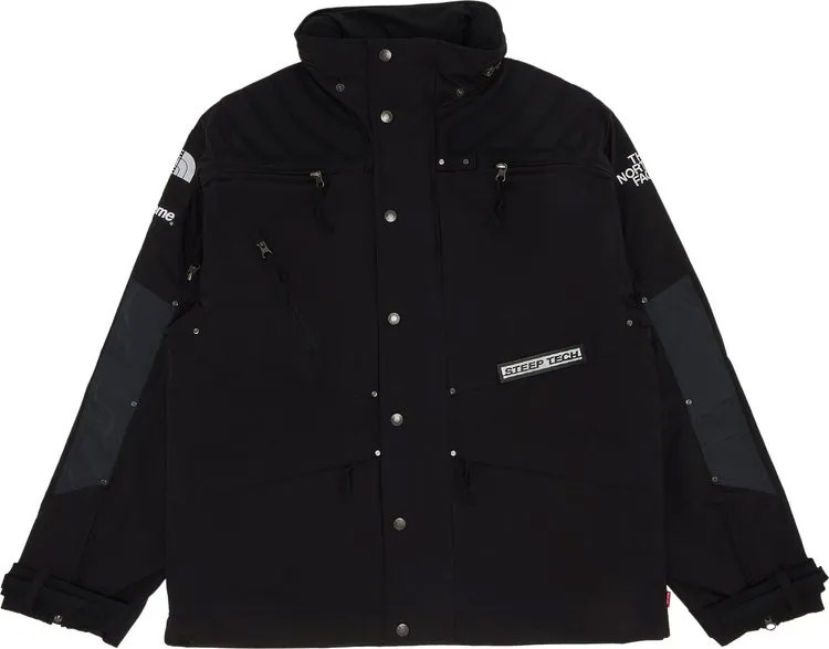 Куртка Supreme x The North Face Steep Tech Apogee Jacket 'Black', черный