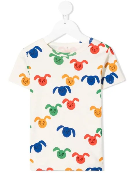 Mini Rodini футболка Rabbit из органического хлопка