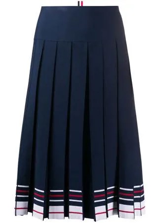 Thom Browne юбка в полоску со складками