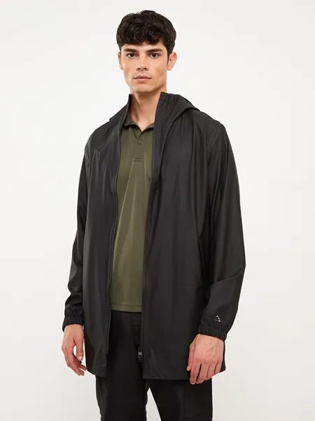 Комфортный мужской плащ с капюшоном LCW OUTDOOR
