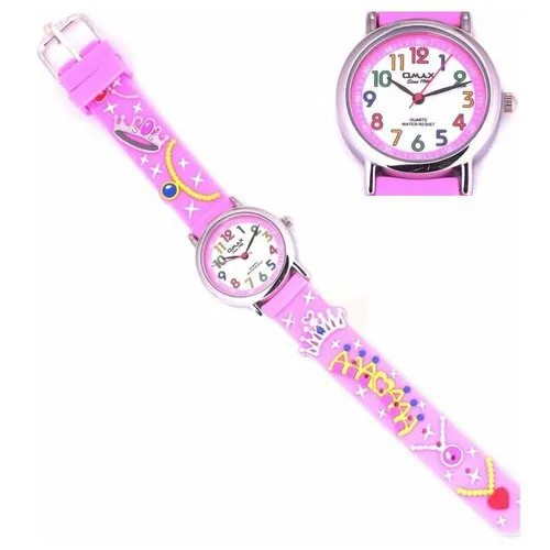 Наручные часы OMAX, розовый, розовый