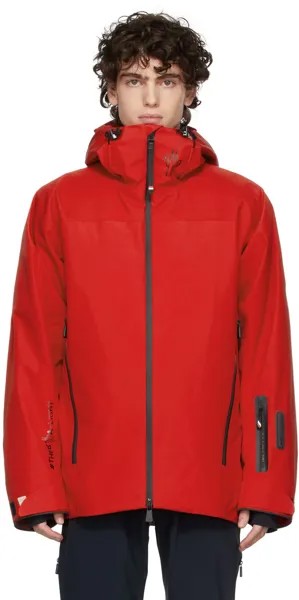 Красная пуховая куртка Montgirod Moncler Grenoble