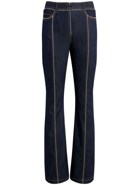 Cinq A Sept джинсы Santi bootcut, синий