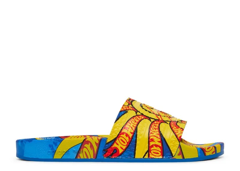 Кроссовки adidas Sean Wotherspoon X Hot Wheels X Adilette Slides, синий