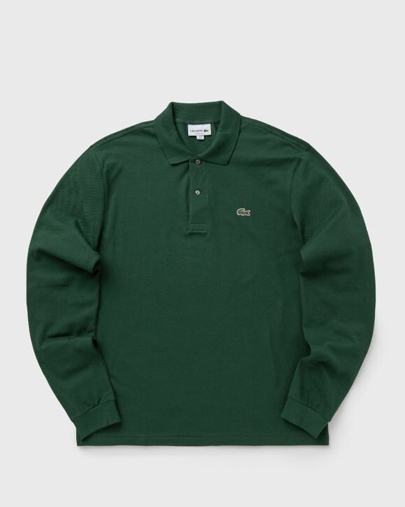 Поло Lacoste Polo Classique Lacoste L.12.12 À Manches Longues, зеленый