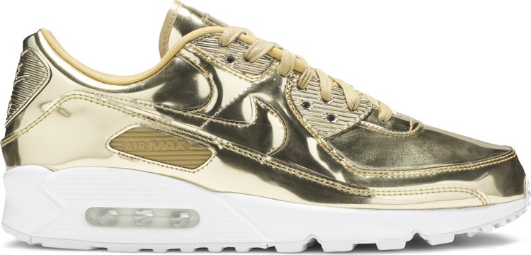 Кроссовки Nike Wmns Air Max 90 'Metallic Pack - Gold', золотой