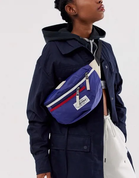 Синяя сумка-кошелек на пояс в стиле ретро Eastpak Bundel-Темно-синий