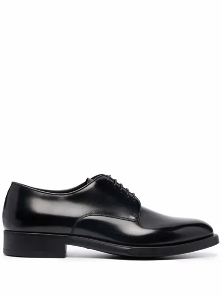 Giorgio Armani оксфорды на шнуровке, черный