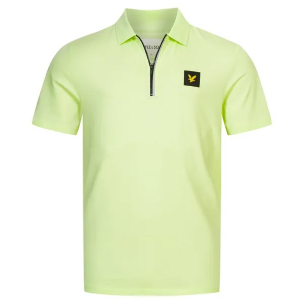 Мужская рубашка поло Lyle & Scott с молнией Lyle And Scott