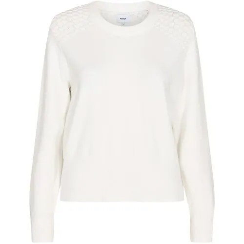 Пуловер NUMPH, размер L, белый