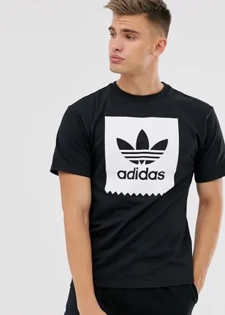 Черная футболка adidas Skateboarding-Черный
