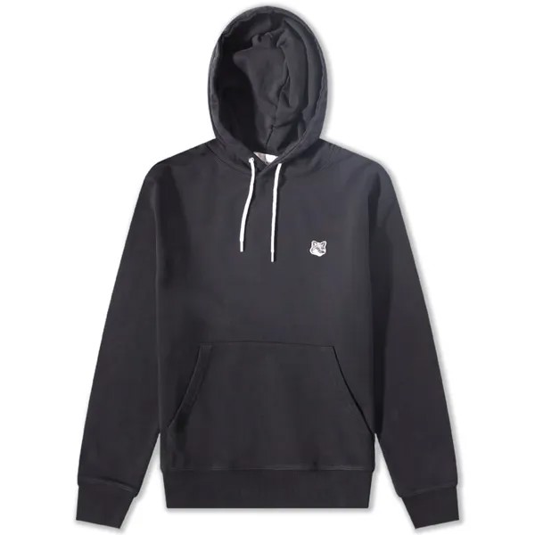 Толстовка Maison Kitsune Grey Fox Head Patch Classic Hoody