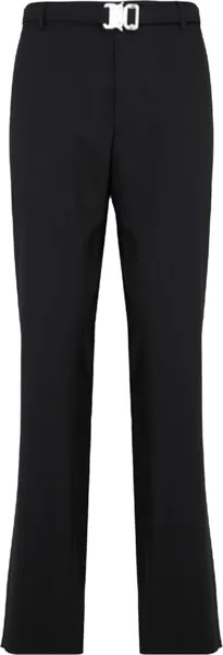 Брюки 1017 ALYX 9SM Metal Buckle Suit Pant 'Black', черный
