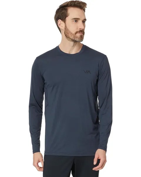 Топ RVCA VA Sport Vent Long Sleeve, цвет Navy Heather