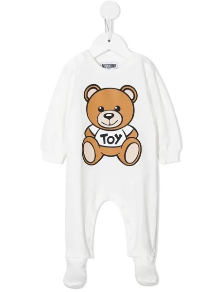 Moschino Kids пижама с принтом Teddy Bear