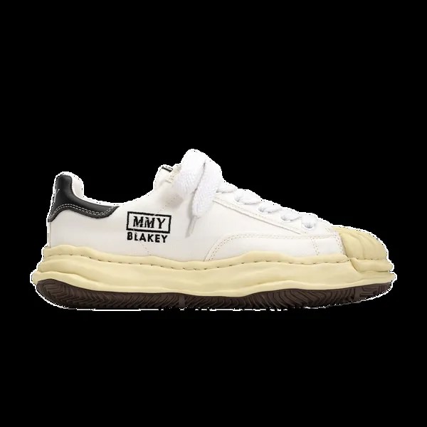 Кроссовки Maison Mihara Yasuhiro Blakey OG Sole Vintage Canvas Low 'White', белый