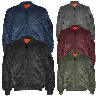 Мужская куртка Premium Padded Water Resistant Reversible Flight Bomber Верхняя одежда