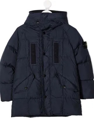 Stone Island Junior пуховик на молнии