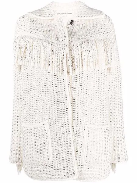 Ermanno Scervino шерстяной кардиган с кристаллами