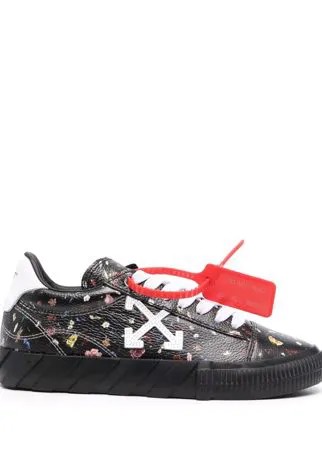 Off-White кеды с цветочным принтом и логотипом Arrows
