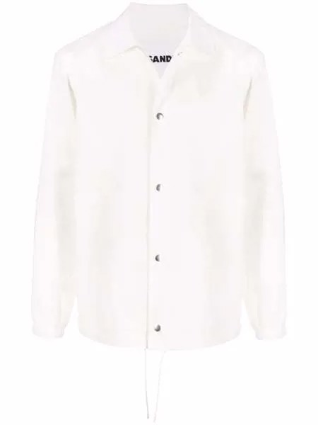 Jil Sander куртка-рубашка с логотипом