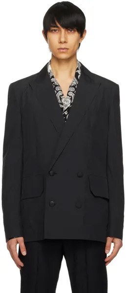 Черный пиджак Main Lab Balmain