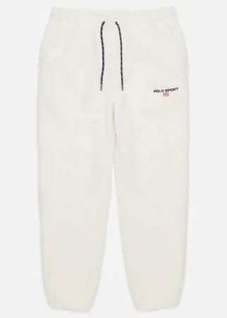 Мужские брюки Polo Ralph Lauren Polo Sport Curly Hi-Pile Academy, цвет белый, размер M