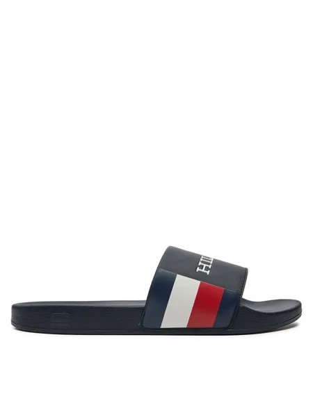 Шлепки Tommy Hilfiger Rwb Pool Slide, темно-синий
