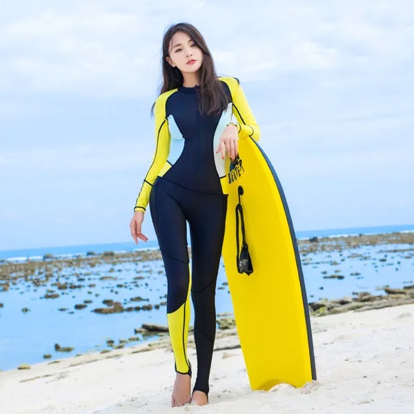 Женский цельный костюм для дайвинга, защита от солнца, Быстросохнущий купальник, анти-Коралловая Медуза для отдыха на открытом воздухе