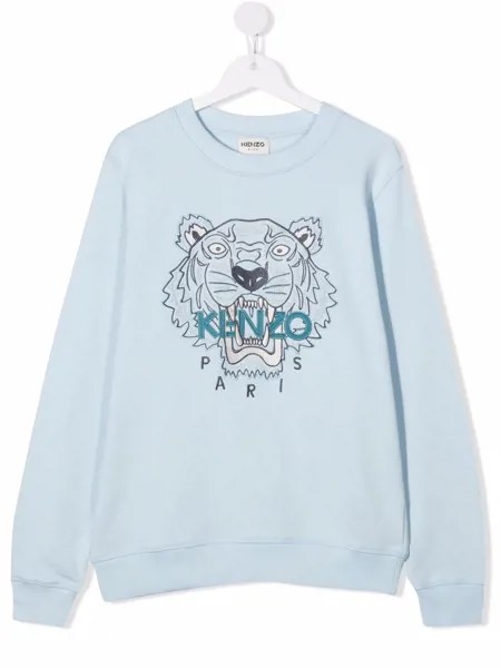 Kenzo Kids толстовка с вышитым логотипом