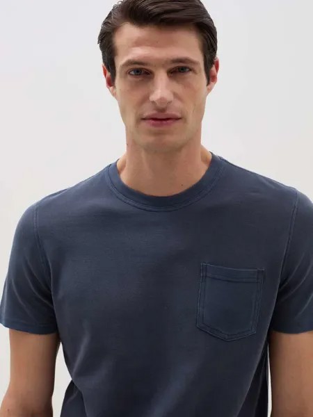 Футболка из пике с карманом Ovs, цвет navy blue