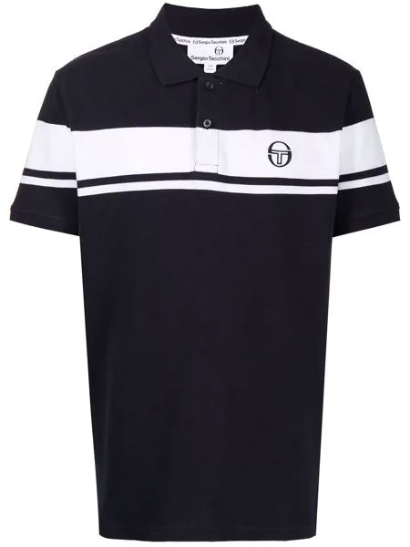 Sergio Tacchini рубашка поло с вышитым логотипом