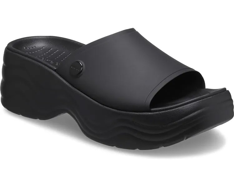 Туфли Crocs Skyline Slide, черный