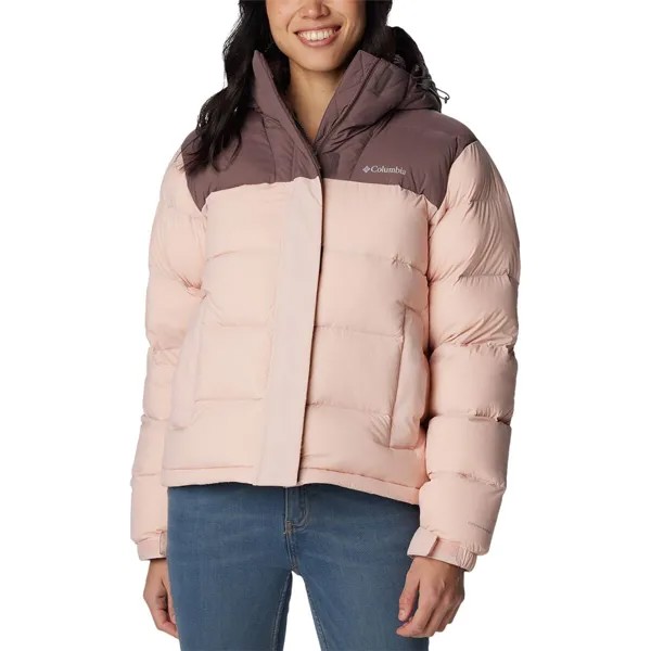 Пуховик bulo point ii Columbia, цвет dusty pink/basalt crinkle
