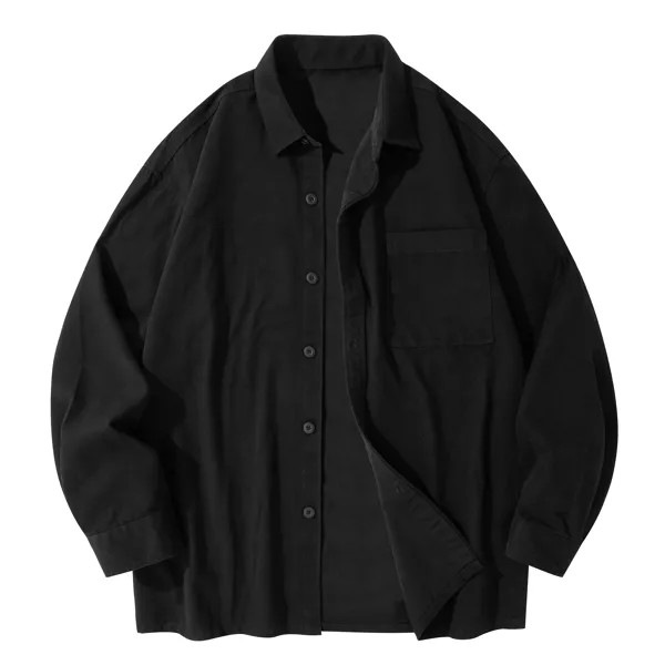 FORCEREPUBLIK Рубашка унисекс, Абрикосовая рубашка с короткими рукавами