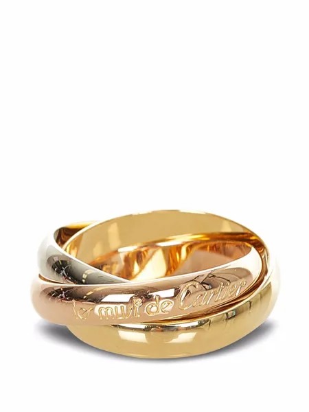 Cartier золотое кольцо Trinity pre-owned